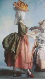 suknia  à la polonaise ok. 1780